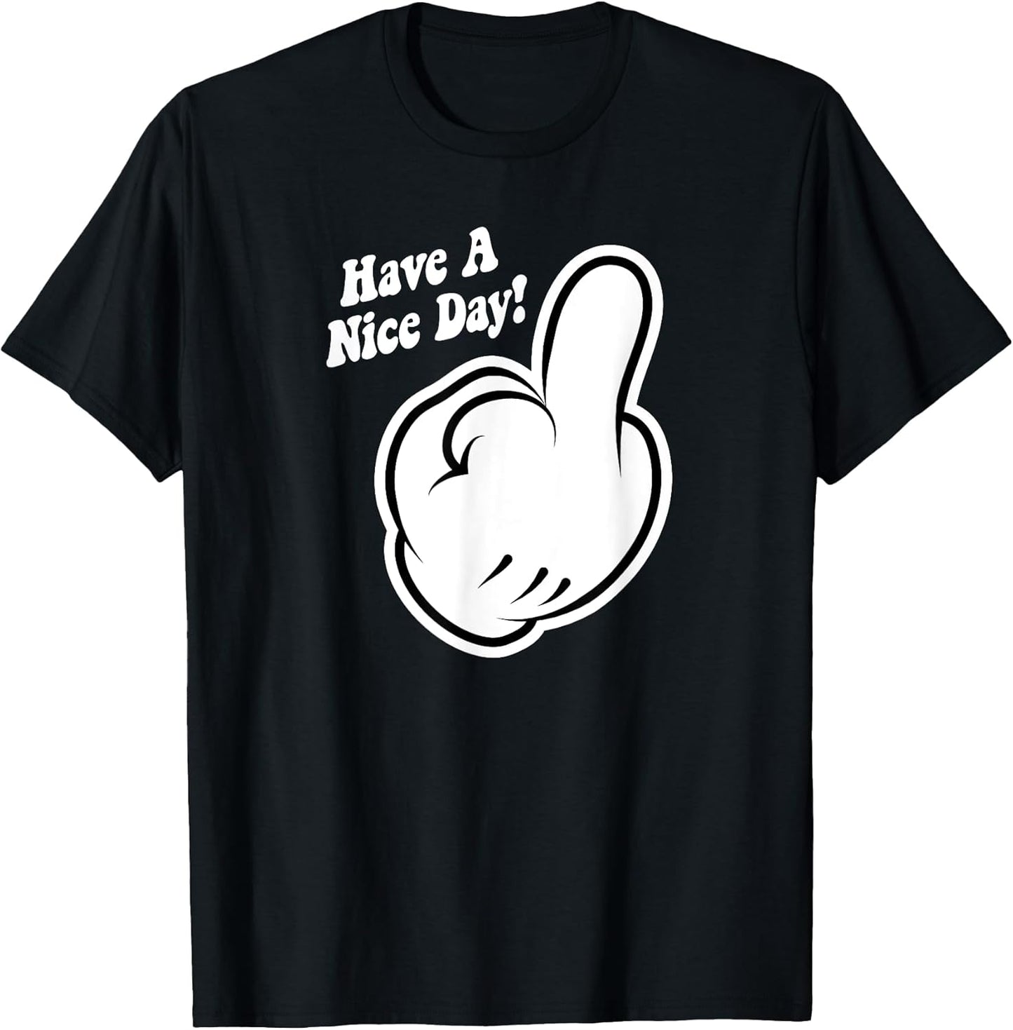 Cartoon Middle Finger MFTees