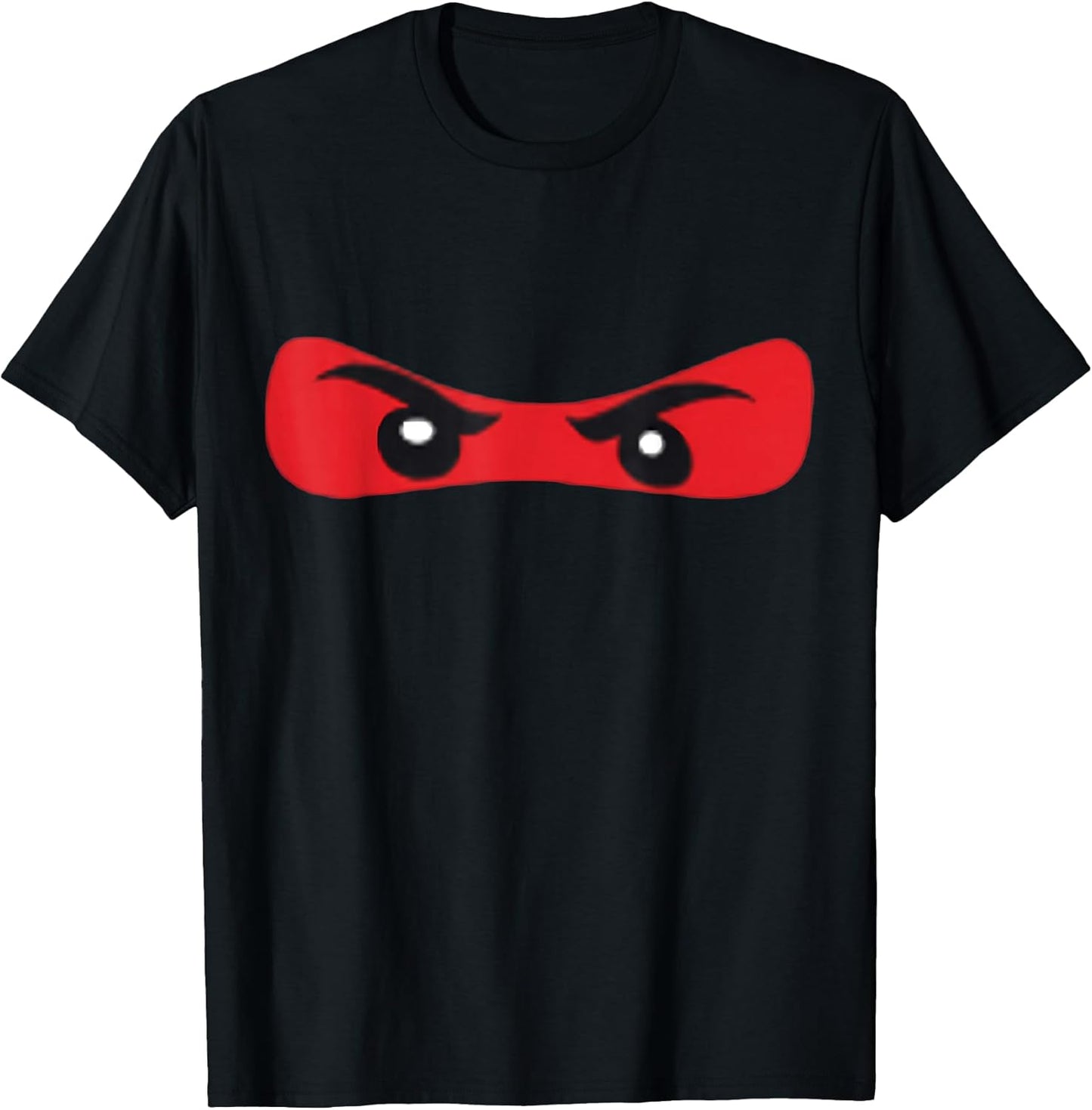 Red Ninja Eyes Funny Costume Martial Arts Merch