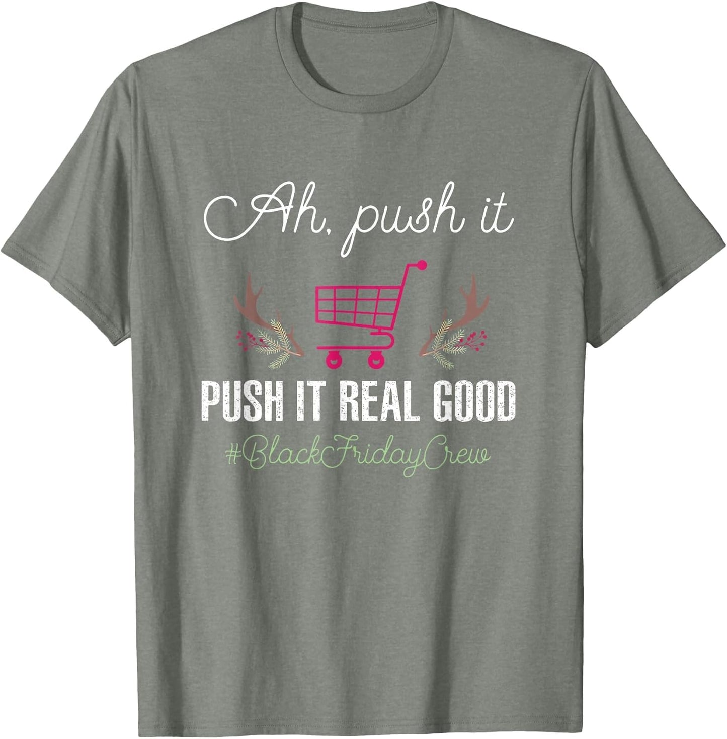 Put It Real Good Friday Crew Squad Shopping Black
