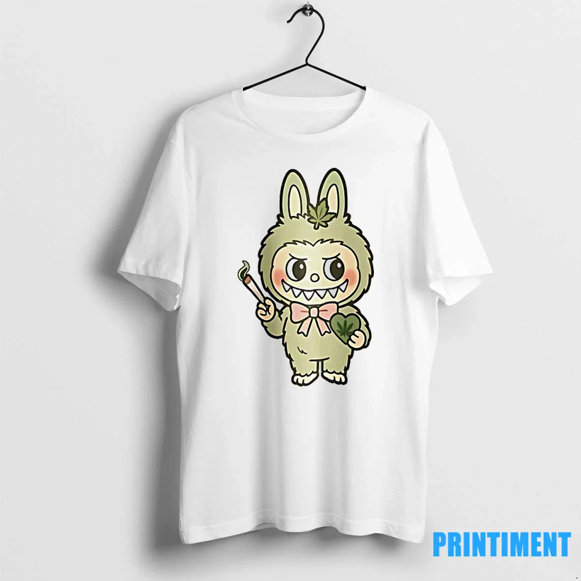 Labubu Smoking Weed Tshirts Sweater