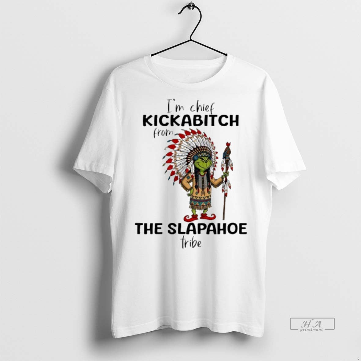 Official Trendy Grinch Native American Im Chief Kickabitch From The Slap_d0_b0_d0_bd_d0_be_d0_b5 Tribe Tee Sweater