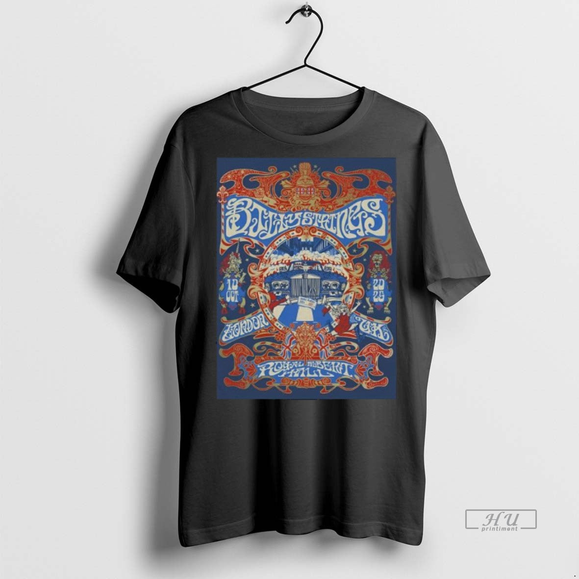Officials Billy Strings London October 10 2025 Tour Long Sleve Tee Shirt Sweater
