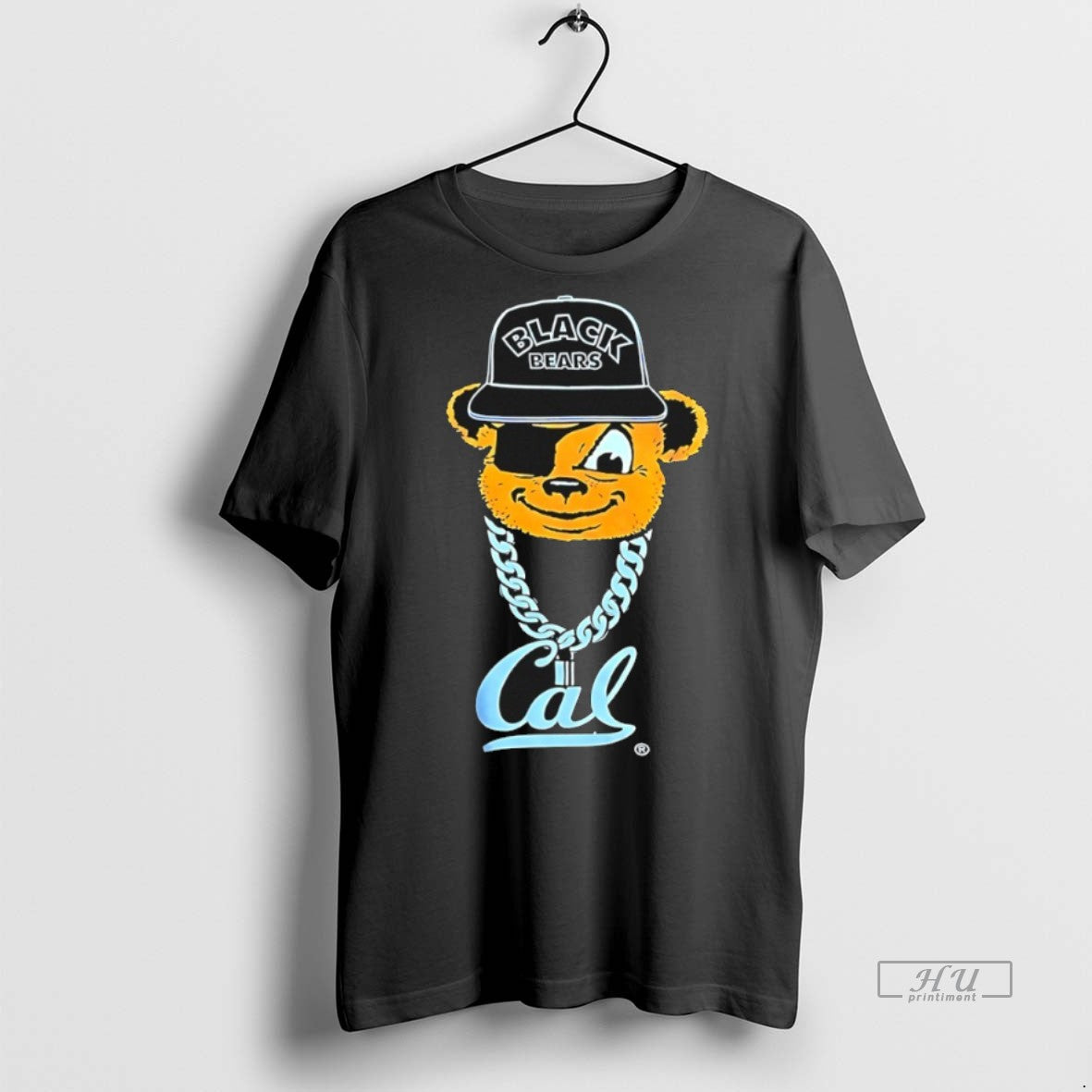 Officials Black Bear Black Hole X Cal Bears Tee Shirt Sweater