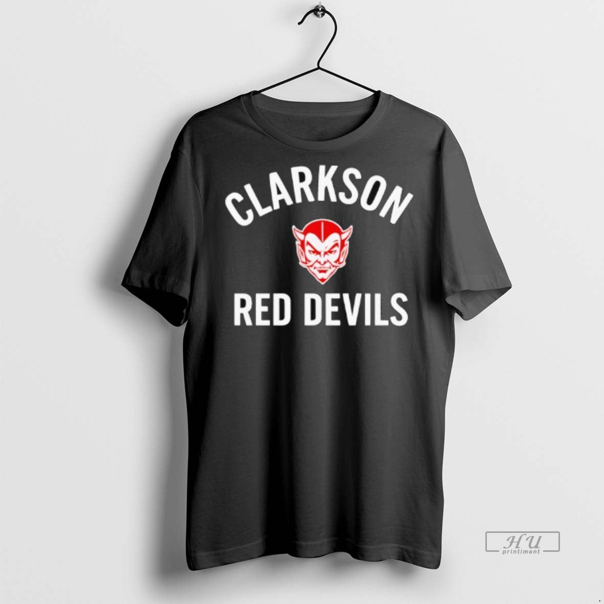Officials Clarkson Red Devils Logo Tee Shirt Sweater