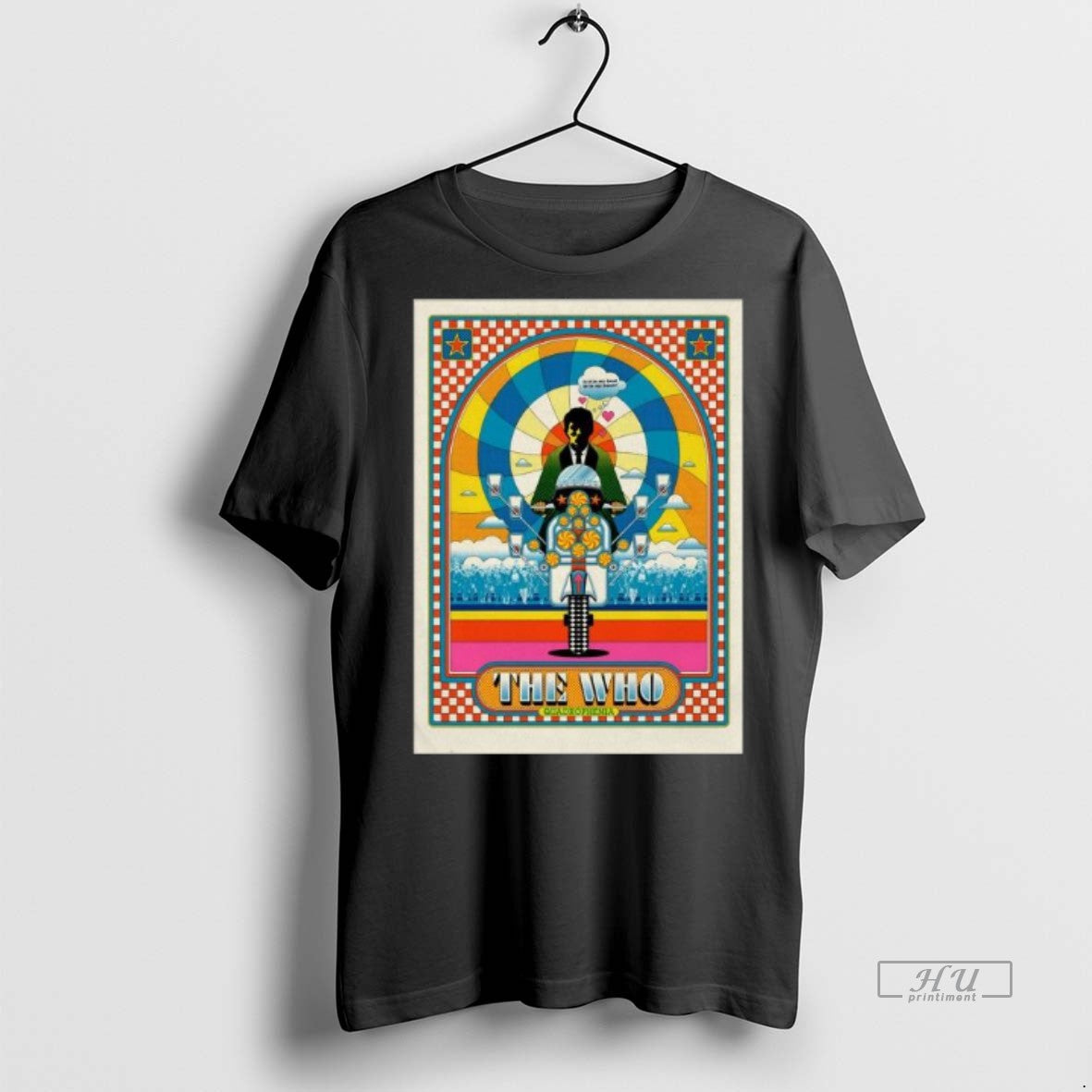 Officials The Who Quadrophenia 60th Anniversary Long Sleve Tee Shirt Sweater