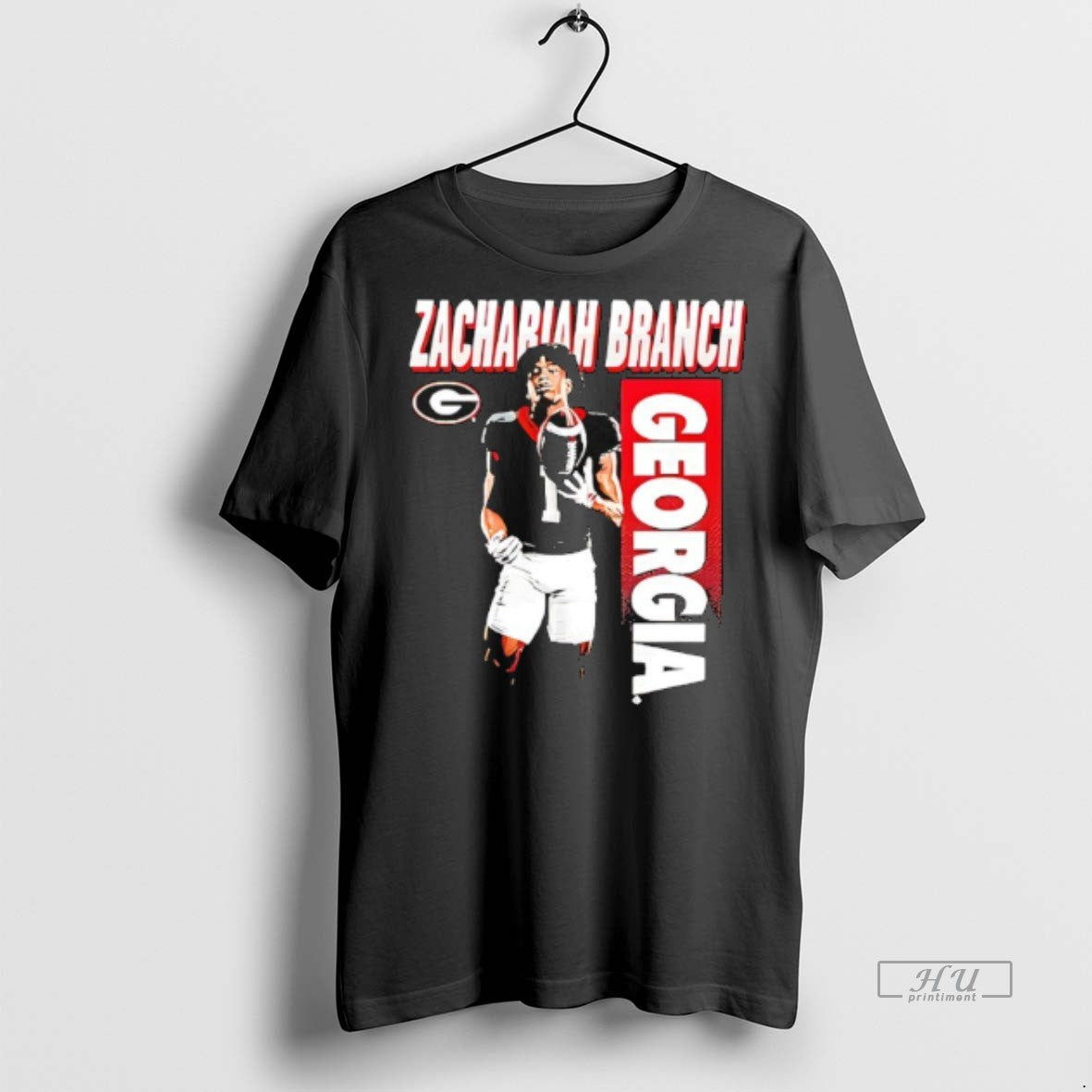 Officials Zachariah Branch Georgia Bulldogs Graphic Tee Shirt Sweater