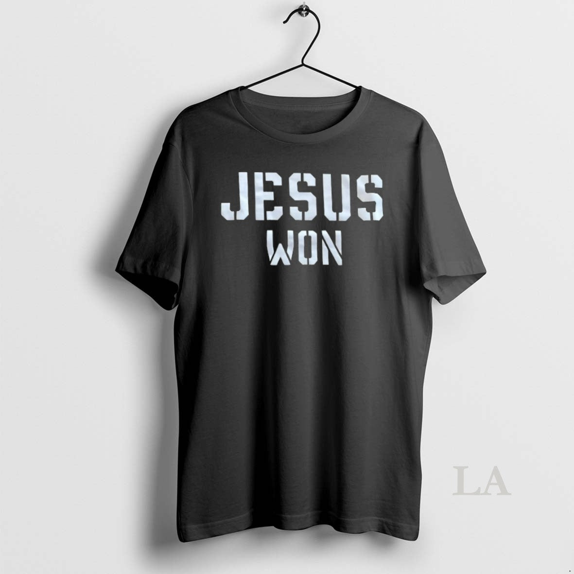 Original Jesus Won Graphic Trending T Shirt Jks9o2r7hqi 1