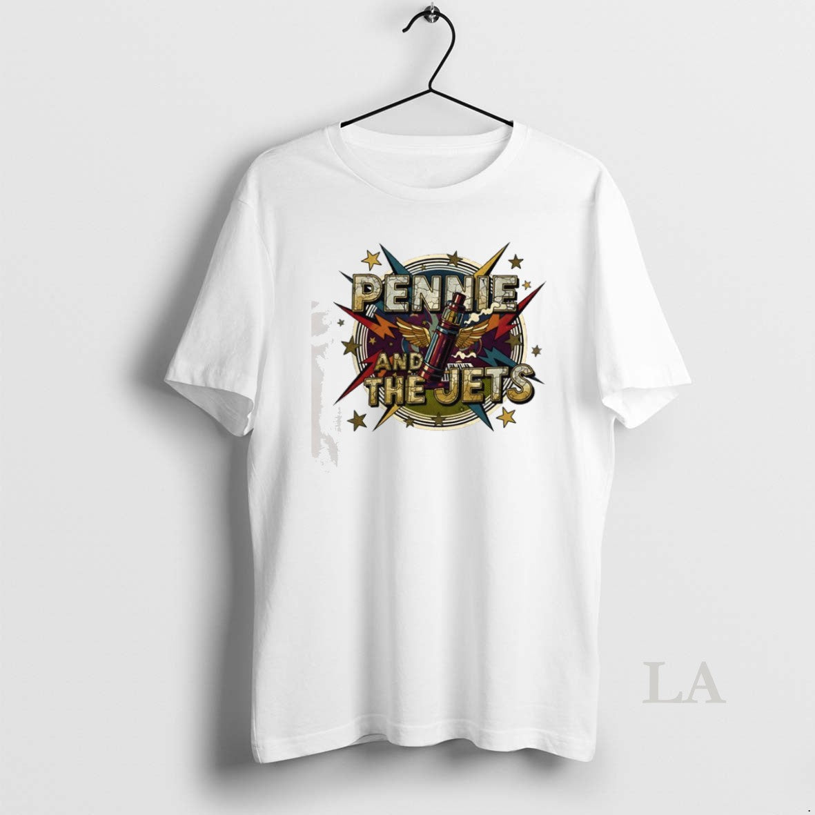 Original Pennie And The Jets Elton John Song T Shirt 7yk8vv