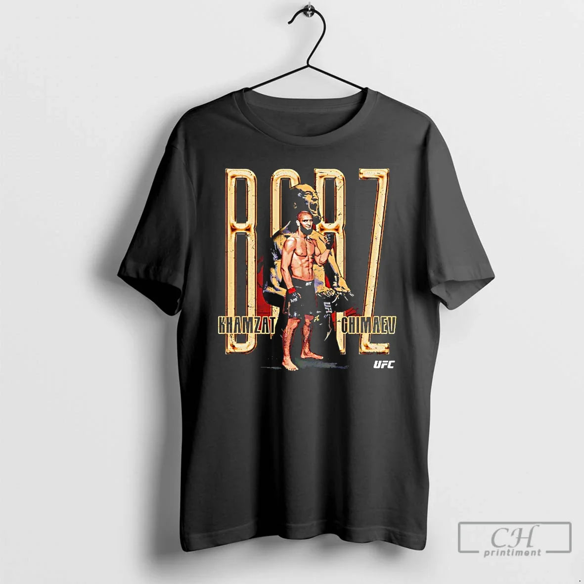 Premium Khamzat Chimaev Borz Dual Vintage T Shirts