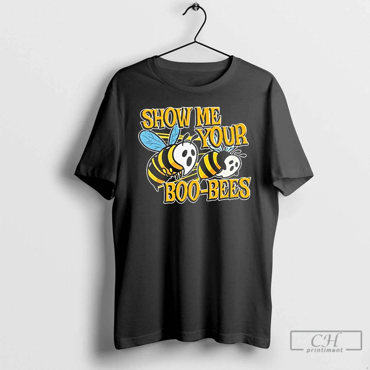 Premium Show Me Your Boo Bees Long Sleve T Shirts