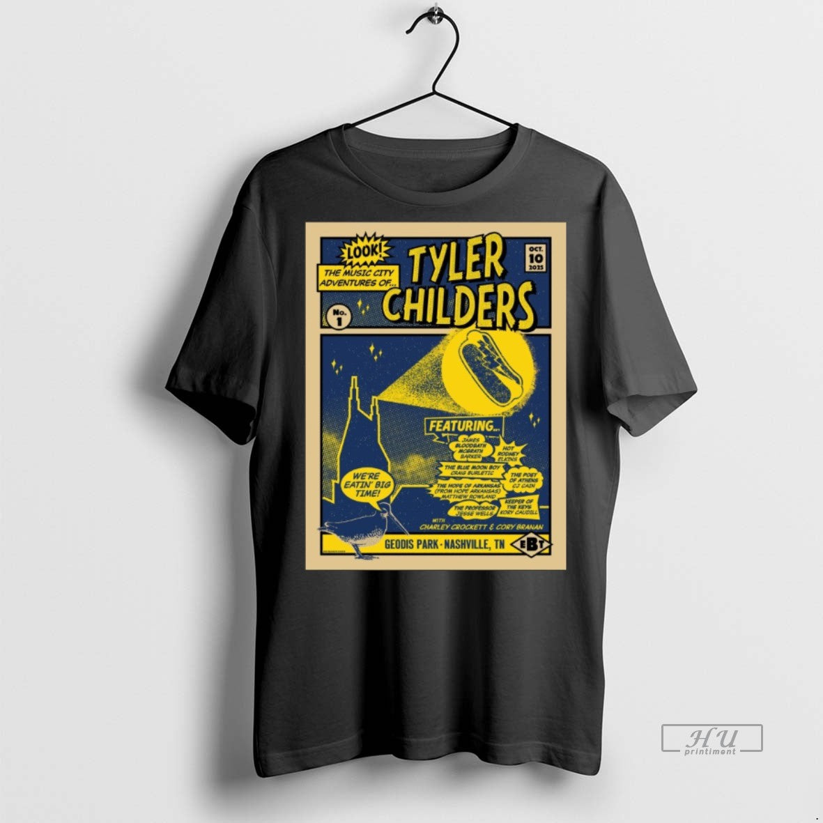 Viral Design Tyler Childers Oct 10 2025 Geodis Park In Nashville Tn Tee Shirt Sweater