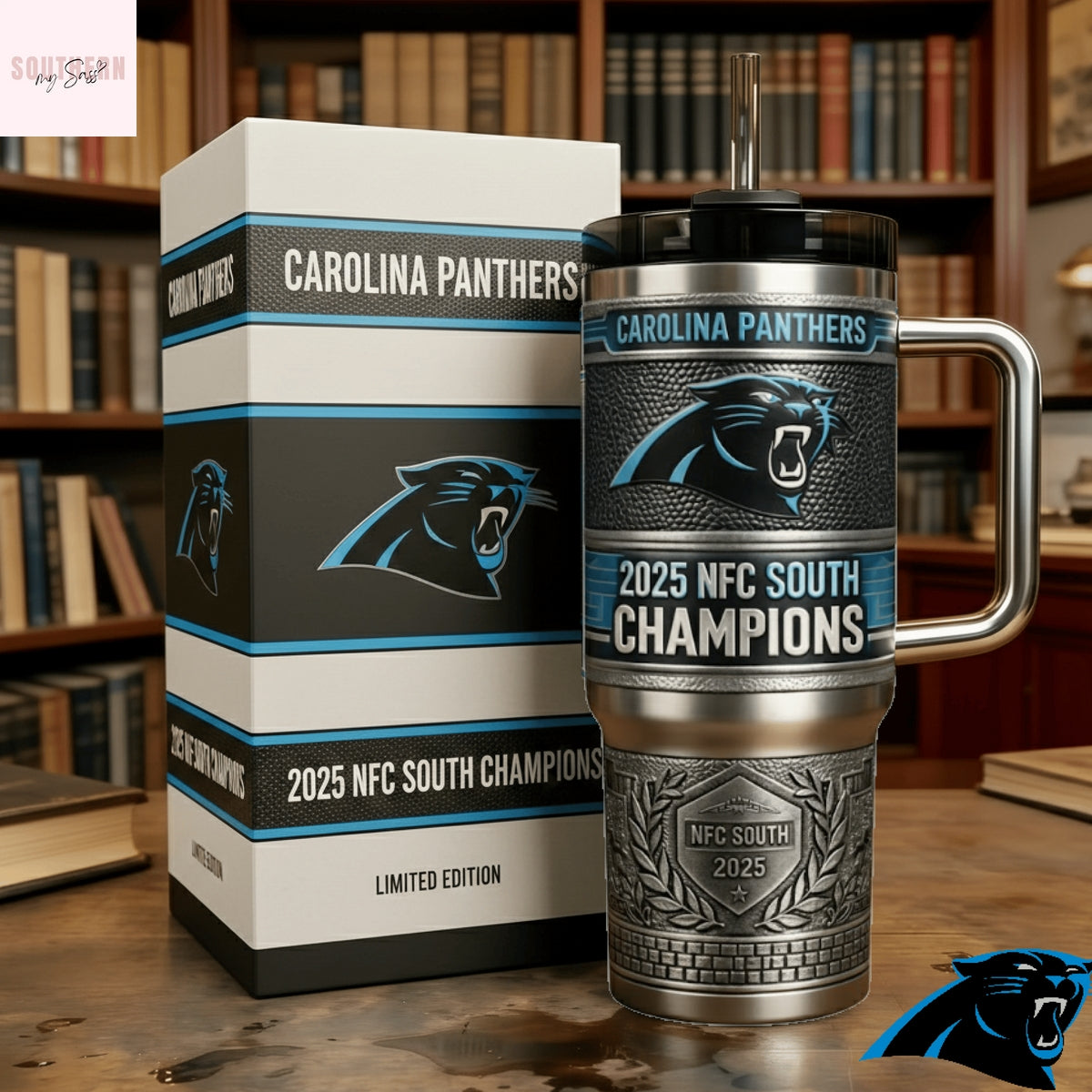 Carolina Panthers NFC South Champions Tumbler