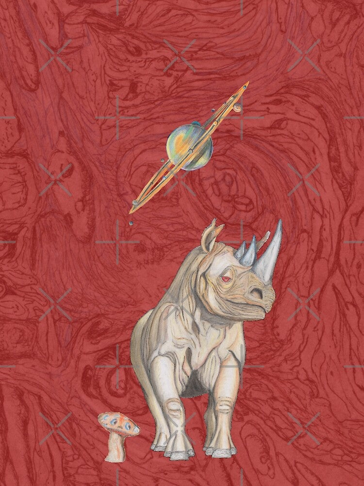 Crash of Rhinos Rhino Shroomy aka Major Tripps by AJLeibengeist