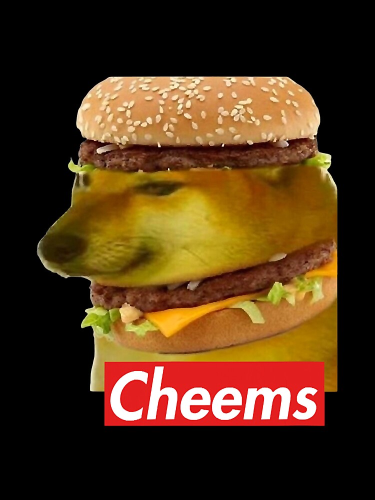 Cheems Cheemsburbger Ironic Doge Meme by Perrydad78