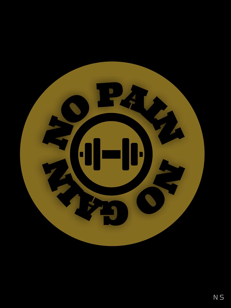 No Pain No Gain Extreme Gym Motivation by nirmalsawlani