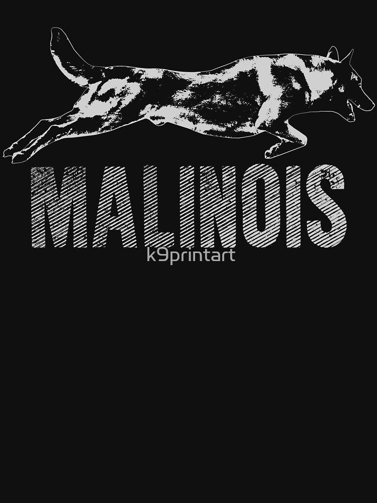 Malinois Belgian shepherd - Mechelaar by k9printart