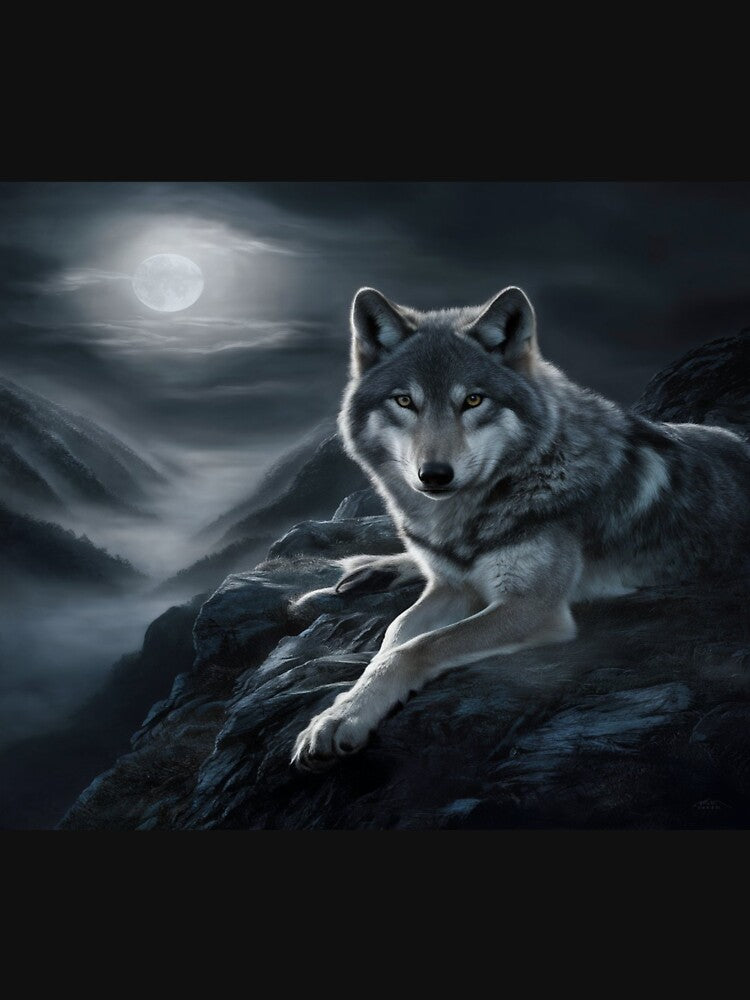 Der einsame Wolf by Collection de trésors