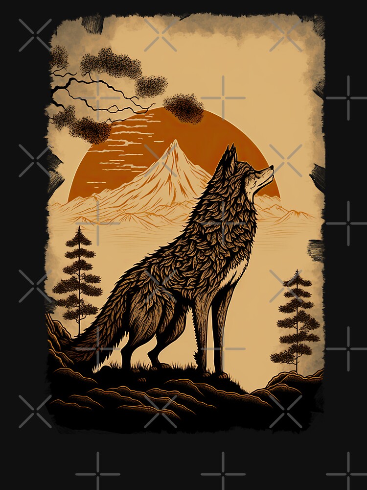 Timberwolf - Retro Japanese by Odd World