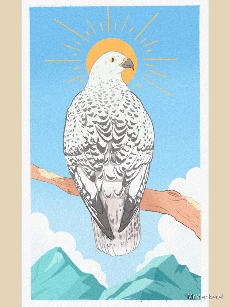Gyrfalcon by MrMackerel