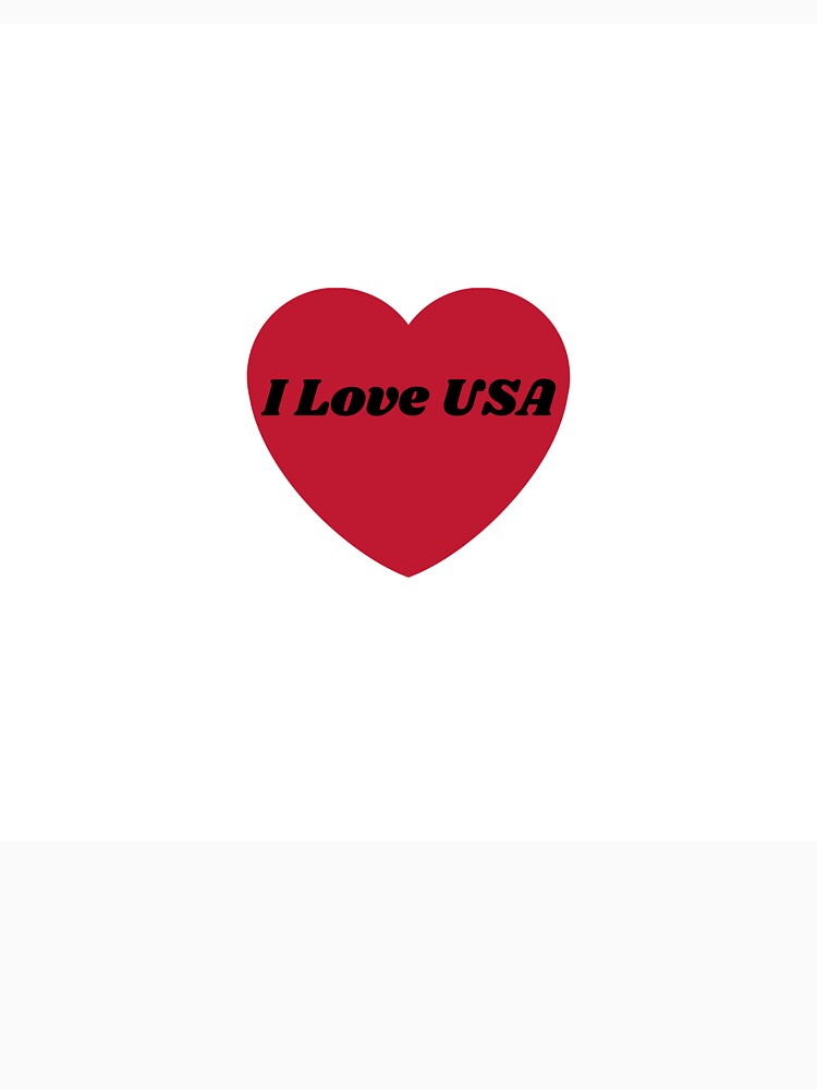 I Love USA by Ancient Future Gifts
