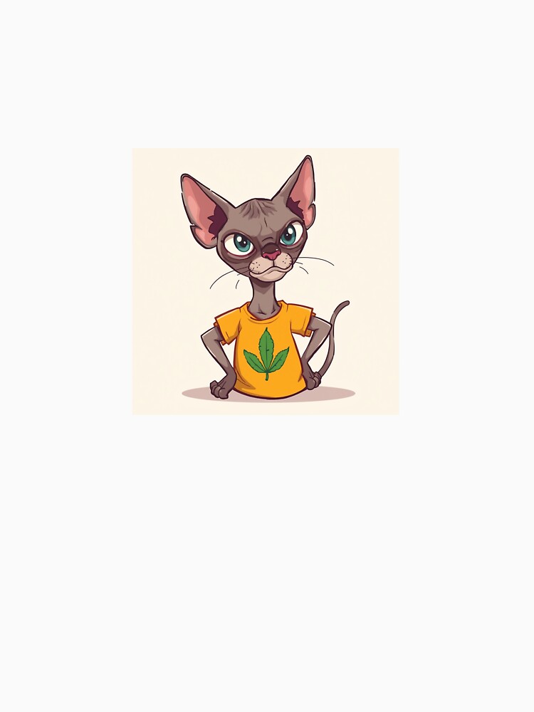 Cat sphynx by Line & Prime Paws
