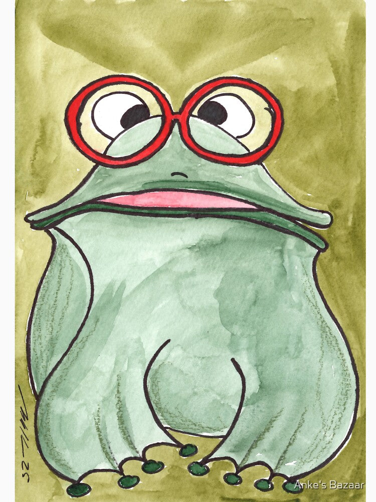 Frogs, Frösche, Nerd by Anke‘s Bazaar