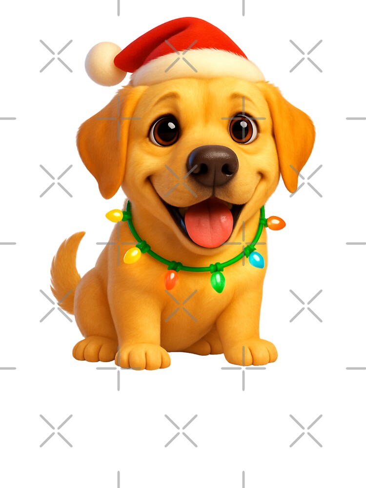 Christmas Labrador Retriever by Sillytoe