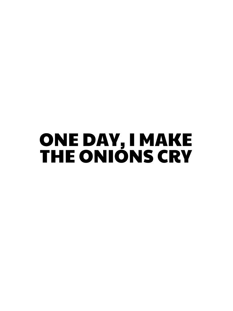 Make onions cry by Beeroclock