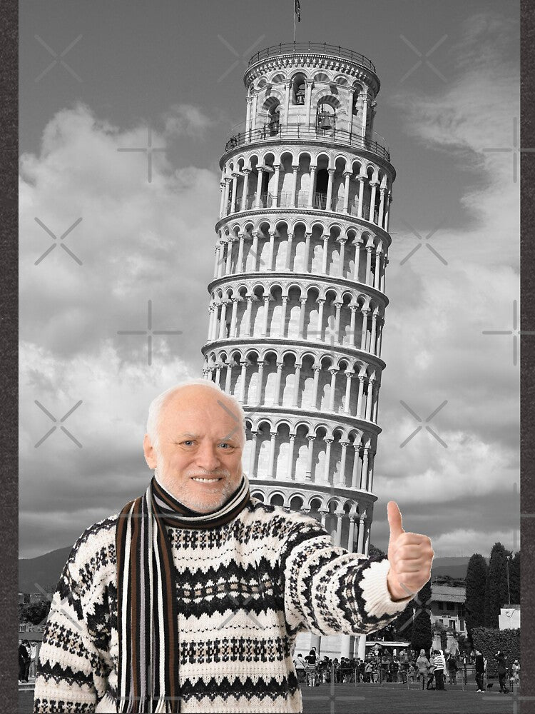 Hide Your Pain Harold In Italy by Meredibbs