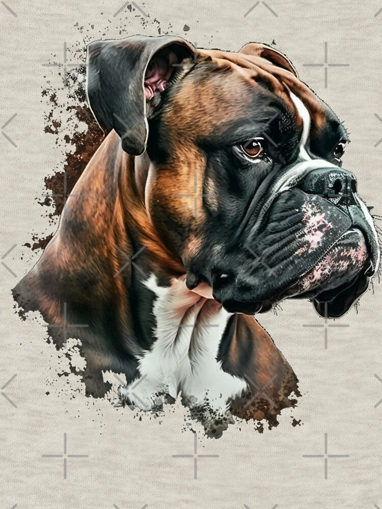 Dog Boxer,funny cute decorative Boxer dog lovers by RSDESIGNSteam