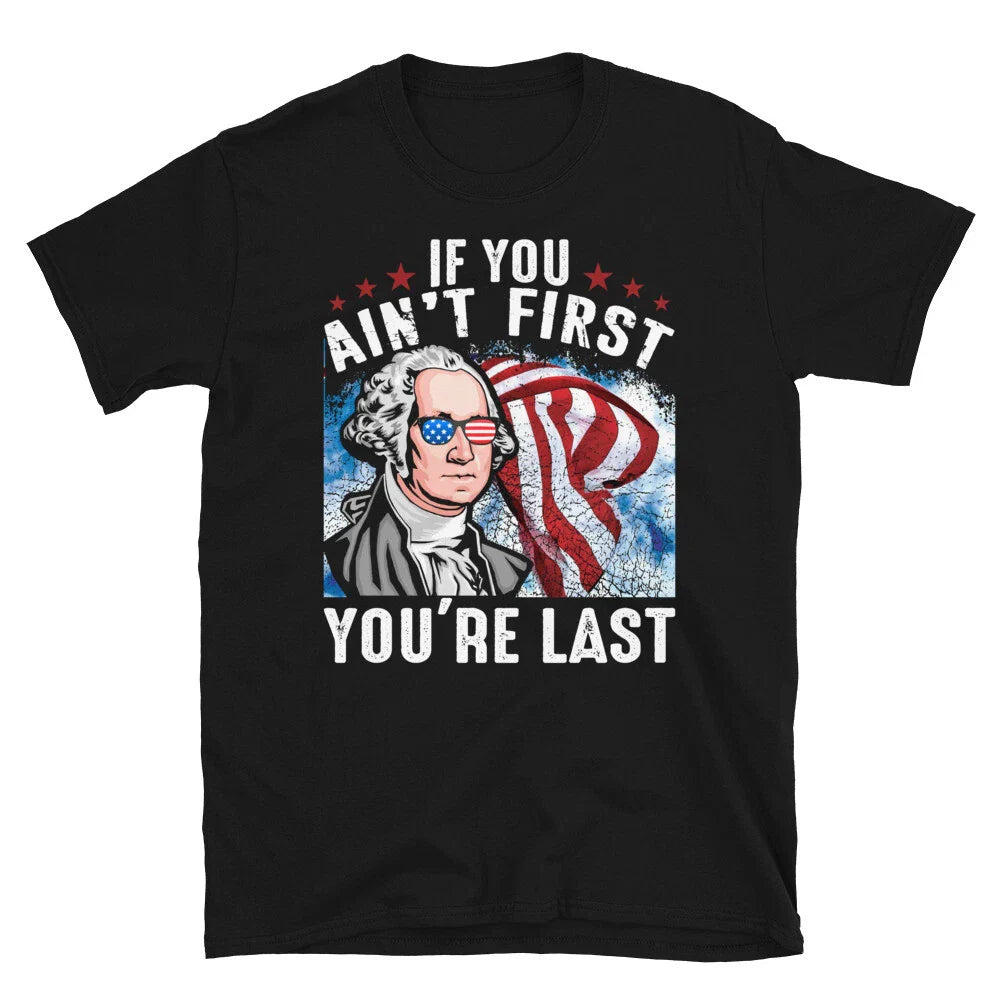 President Quote July 4th of July USA US Flag T-Shirt