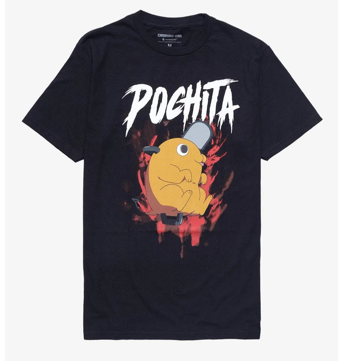 Chainsaw Man Pochita Metal Tee Shirt New