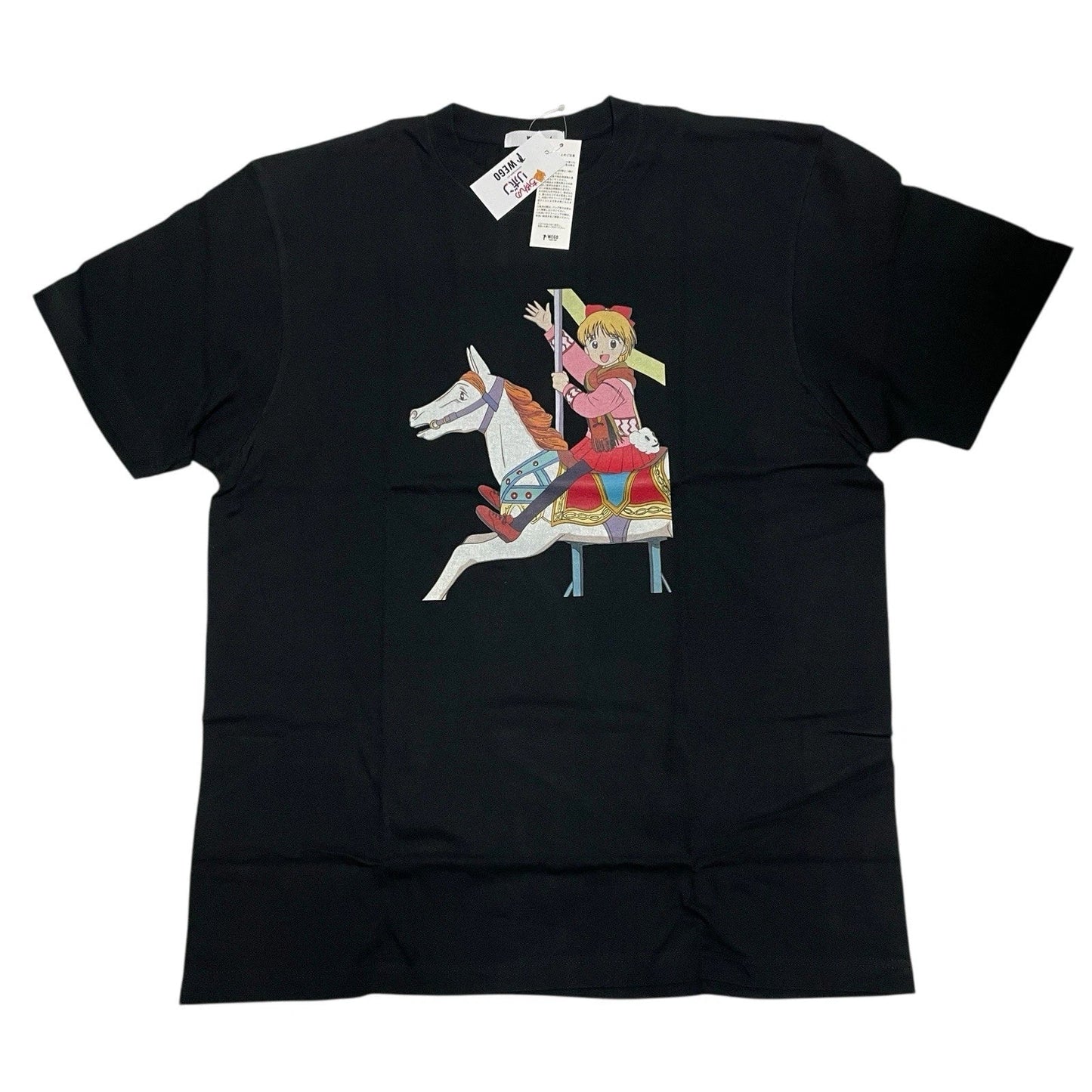 Rare Japanese Anime Hime-chan's Ribbon T-shirt Retro Magical Girl Kawaii Tee New