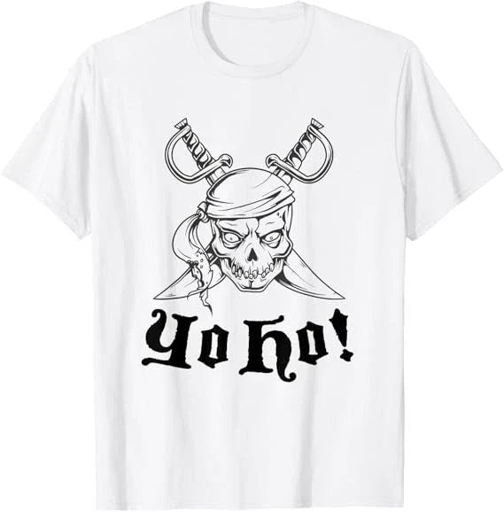 Yo Ho! Funny Pirate Saying Quote T-Shirt