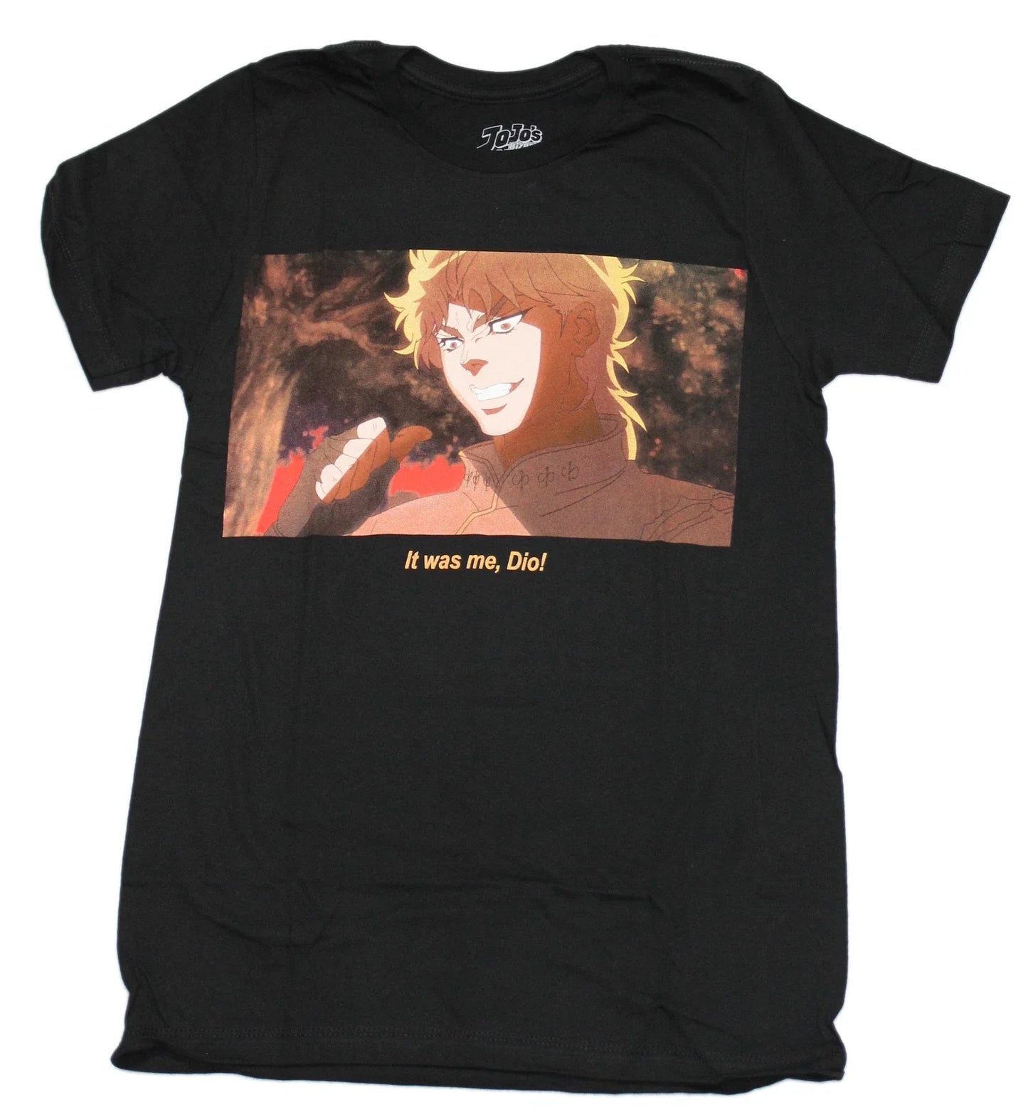 Jojo's Bizarre Adventure Mens T-Shirt - It Was Me, Dio! Red Tint