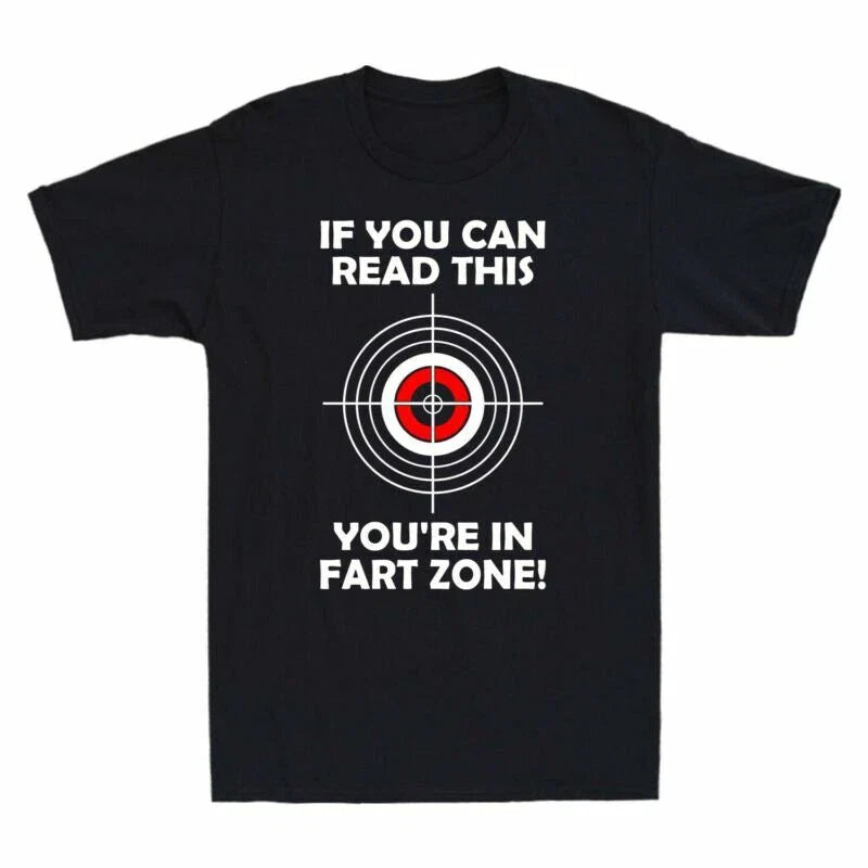 In Short If Fart Funny You're Men's Can This Humor Read T-Shirt Sleeve You Zone