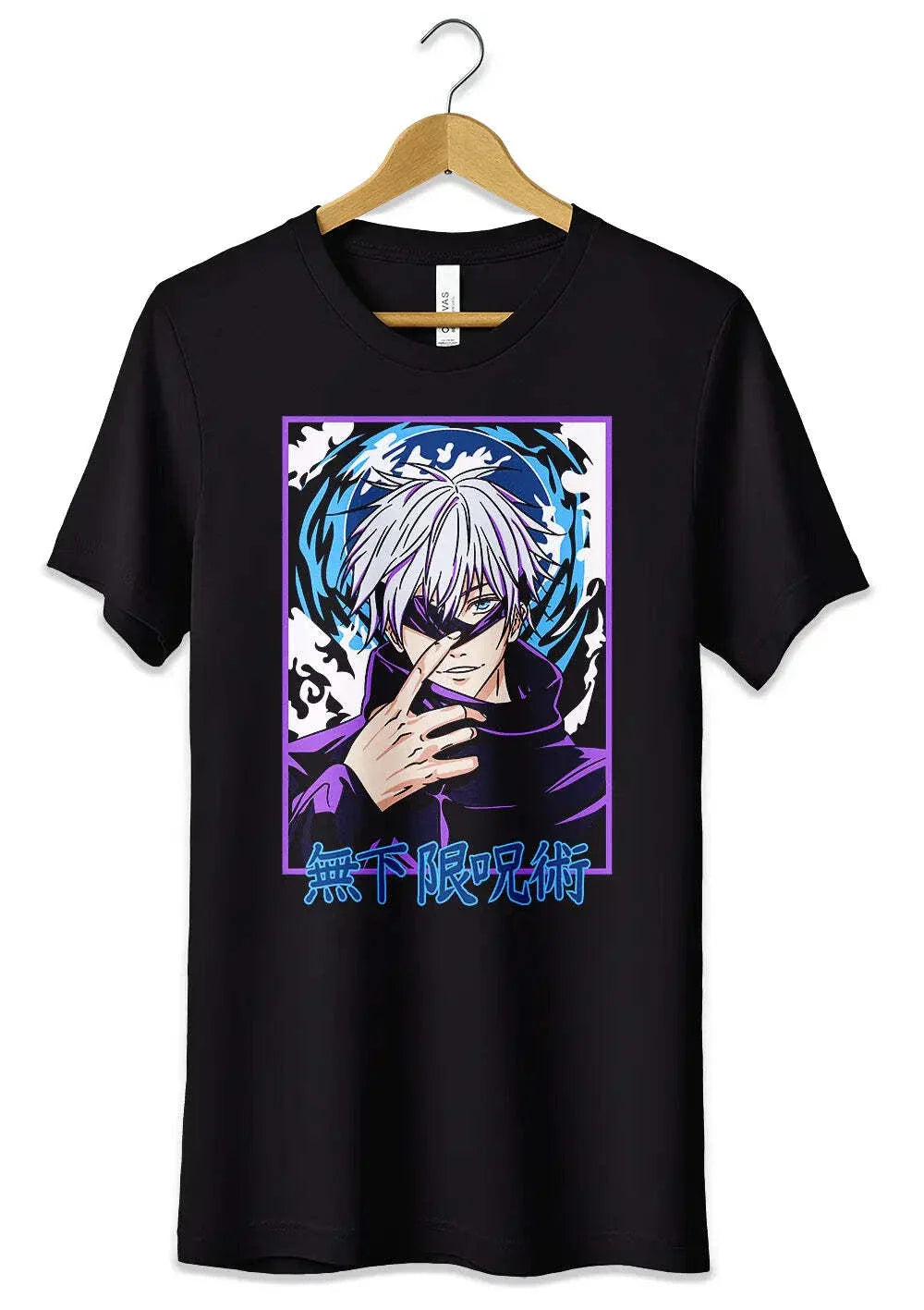 Anime Jujutsu Kaisen Satoru Gojo T Shirt Unisex S M L XL XXL