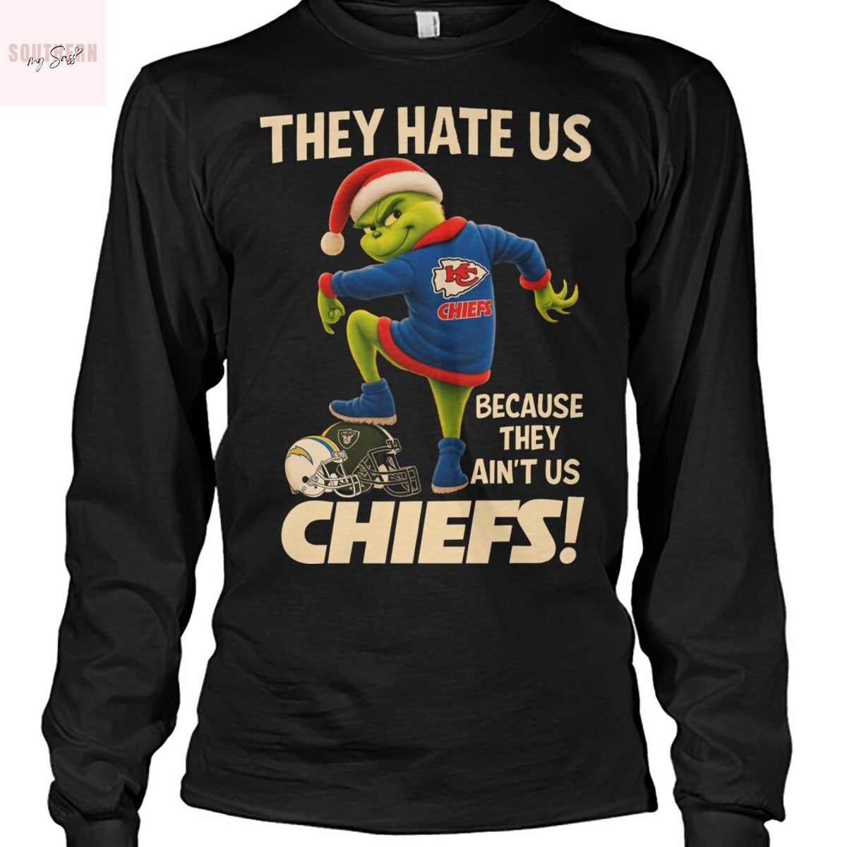 They Hate Us Because They Aint Us Kansas City Chiefs Unisex T-Shirt