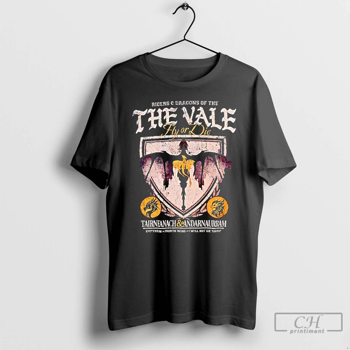 Premium Riders And Dragons Of The The Vale Fly Or Die T Shirts