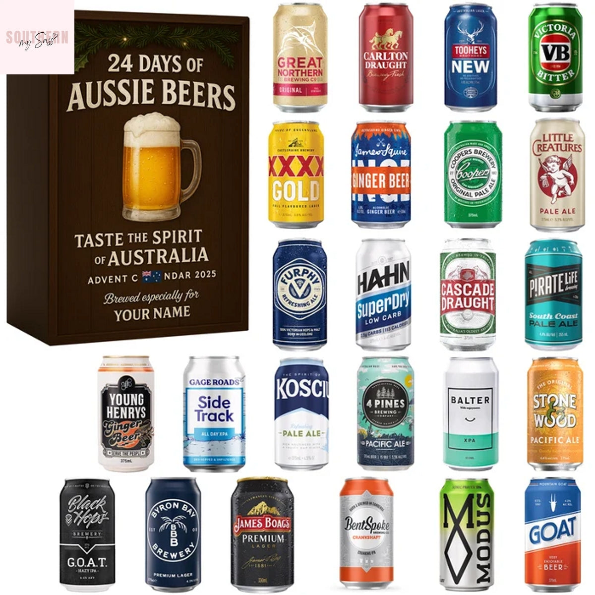 24 Days Of Aussie Beers Advent Calendar 2025