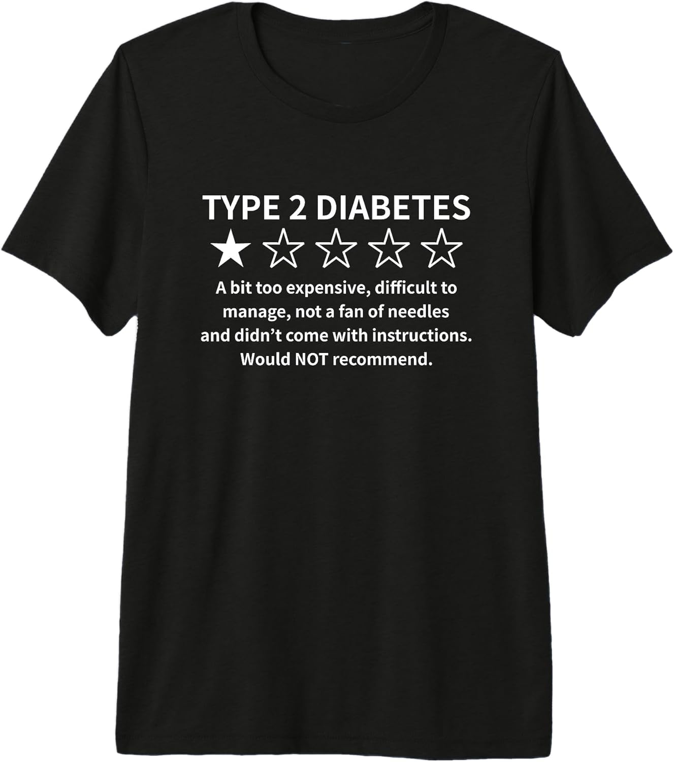 Funny T1D Awareness Diabetic Warrior