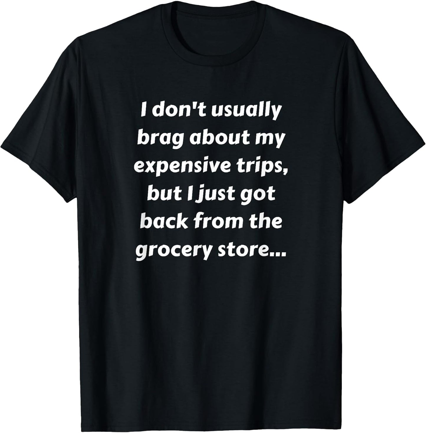 Funny Sarcastic Grocery Shopping Inflation Pun