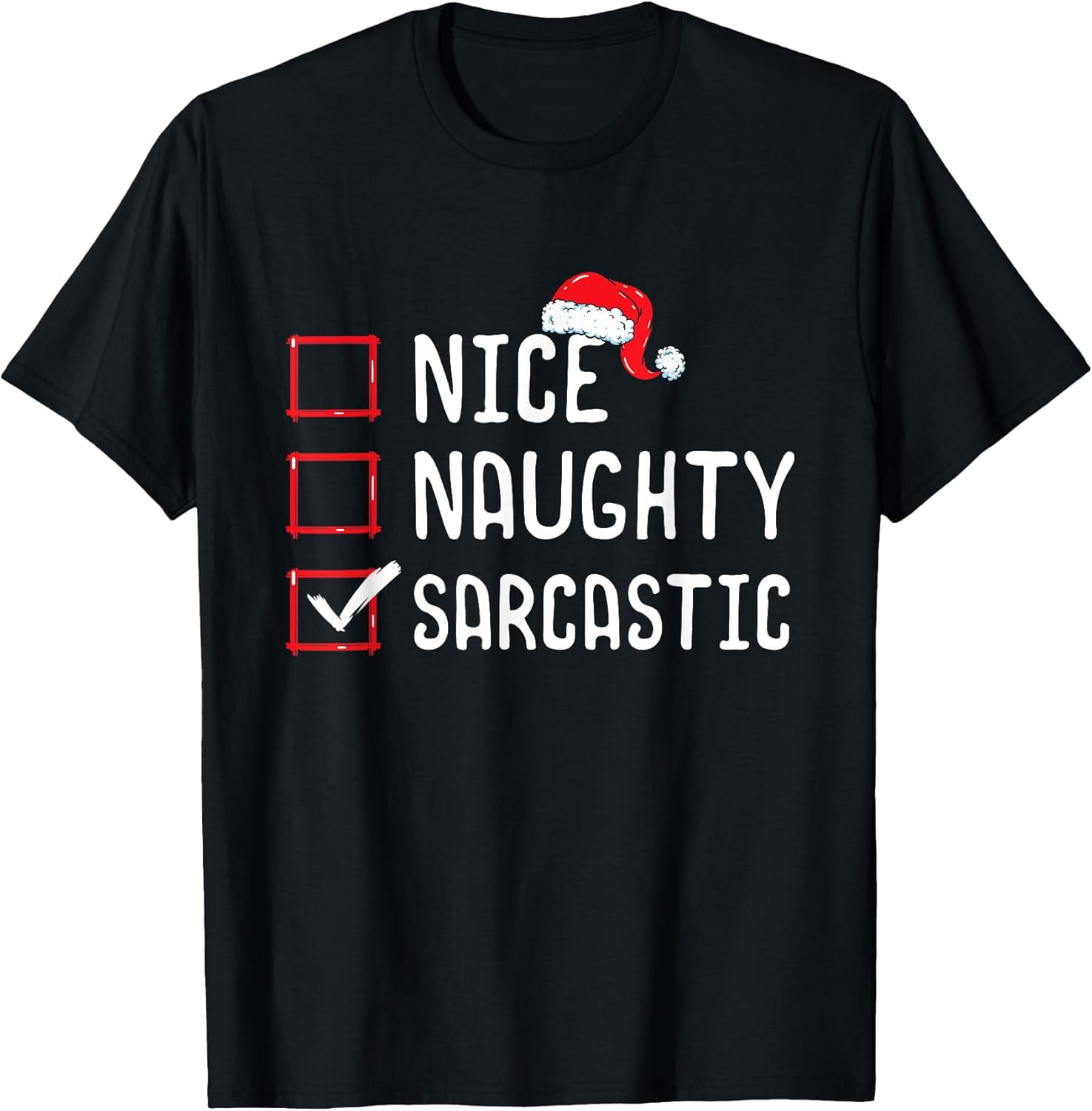 Nice Naughty List Funny Christmas Merch Gifts