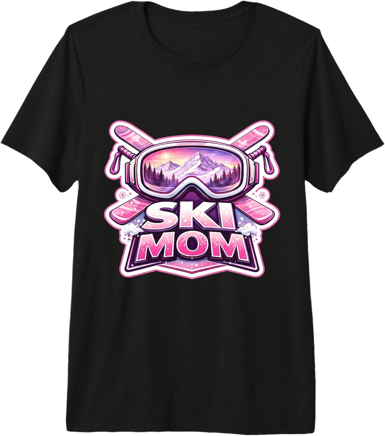 Ski Mom Skiing Mother's Day Skier Mama Merch