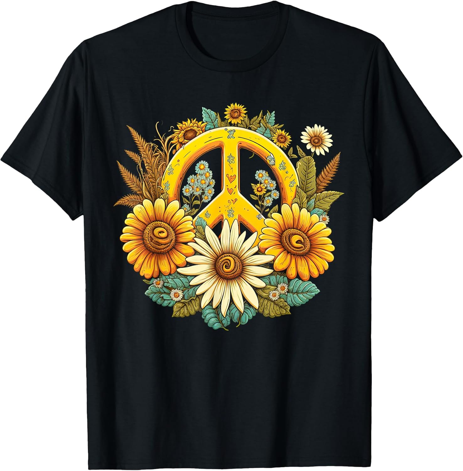 Groovy Daisy Peace Vibes