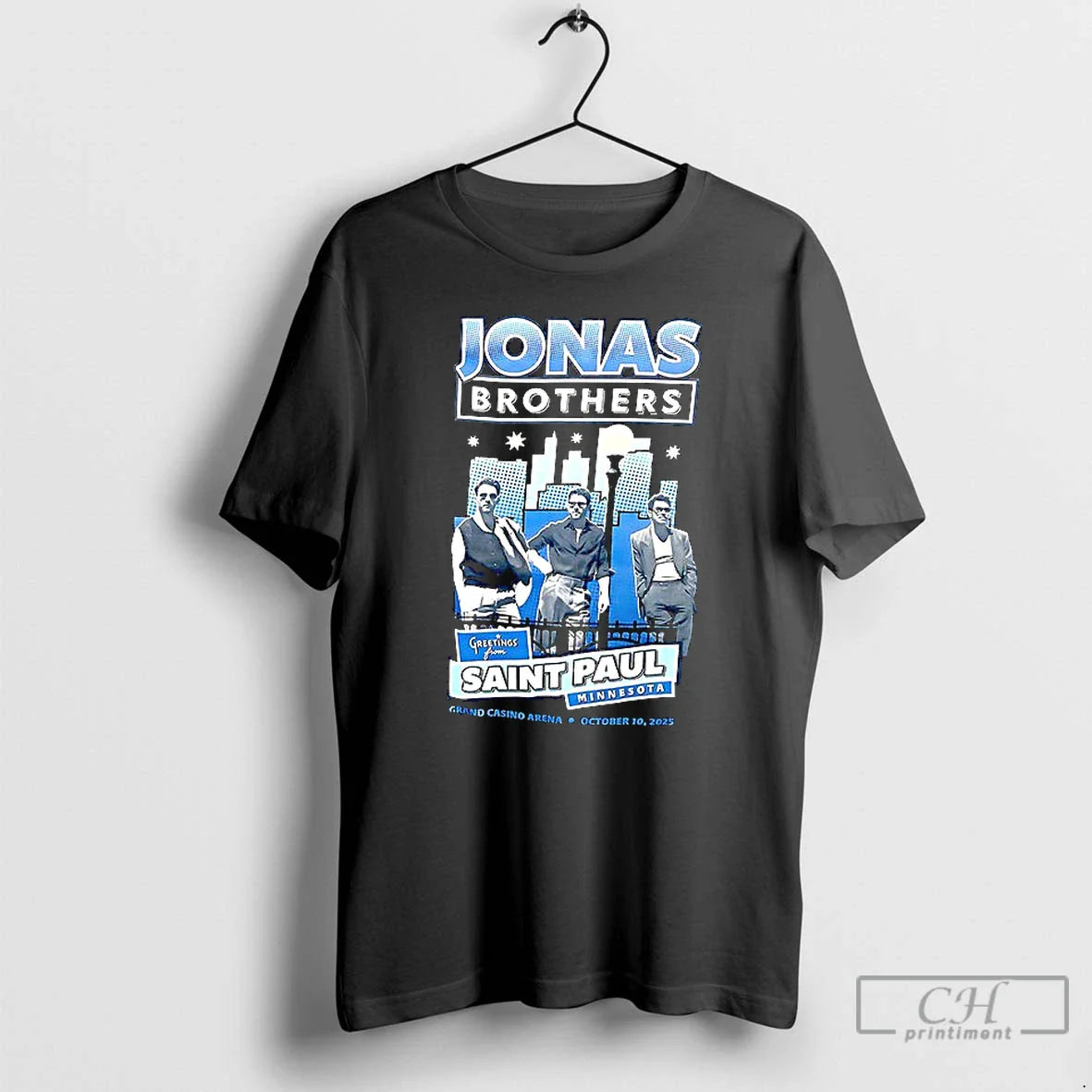Classic Jonas Brothers Greetings From Saint Paul Minnesota T Shirs Sweater