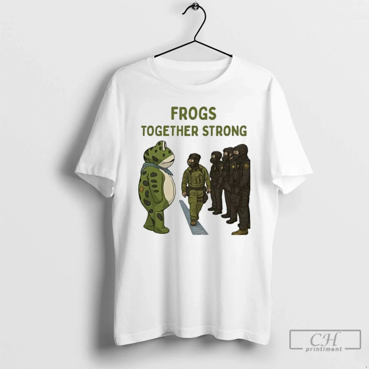 Classic Portland Frog Protest 2025 T Shirts