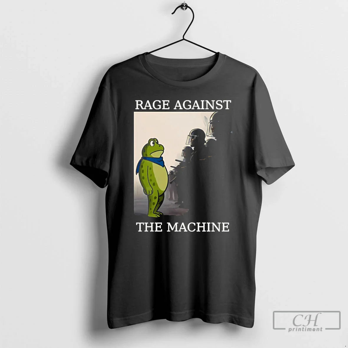 Classic Portland Frog Protest Anti Ice Anti Fascism Rage Against The Machine T Shirts