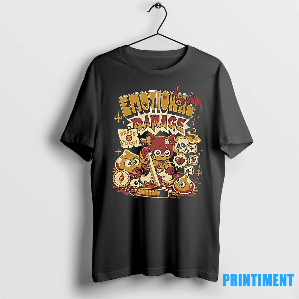 Emotional Damage Cartoon Graphic Tshirts Sweater