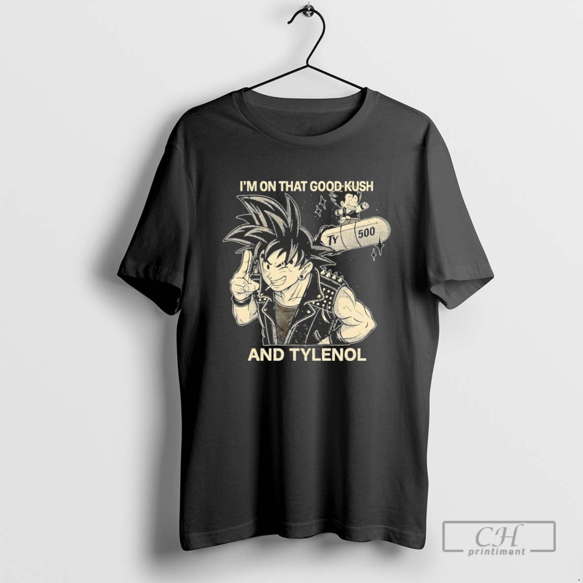 Goku Im On That Good Kush And Tylenol T Shirts
